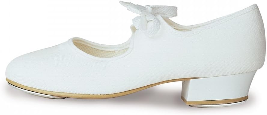 Roch ValleyJunior's Low Heel Canvas Tap ShoesLow Heel Canvas Tap Shoes