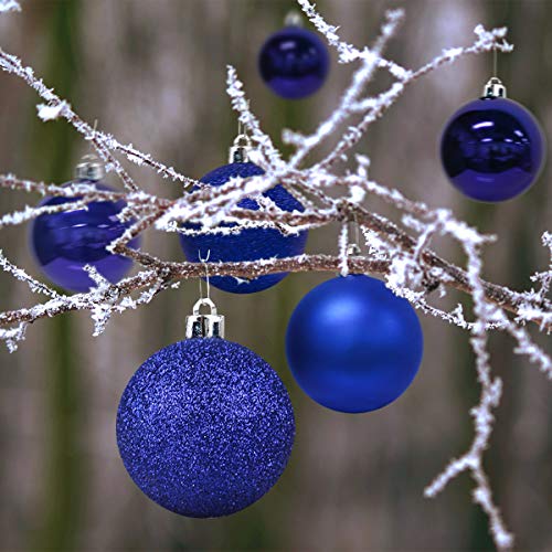 4 Christmas+Ornaments+Tree+Shatterproof+Decorations+Hanging