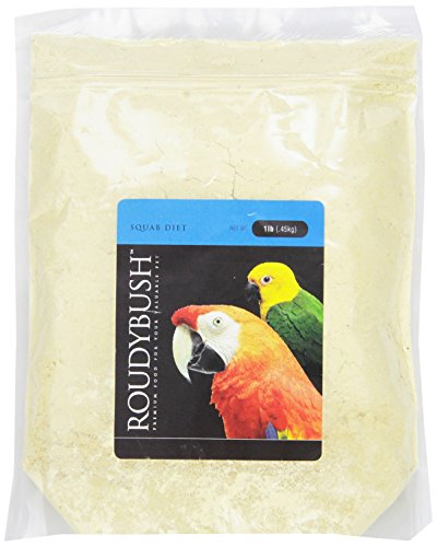 RoudyBush Squab Diet for Birds, 1-Pound