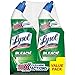 Lysol Complete Clean Toilet Bowl Cleaner with Bleach Value Pack, 2 Count