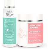 I Belli Capelli Venice Smoothing Keratin Kit, Keratin Hair Treatment Straightening Set- Keratina Para Alisar El Pelo Sin Formol - Paso Unico & Hair Mask for Silky Soft Hair (500g)- (Pack of 2)