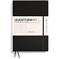 LEUCHTTURM1917 - Notebook Hardcover Composition B5-219 Numbered Pages for Writing and Journaling (Black, Dotted)