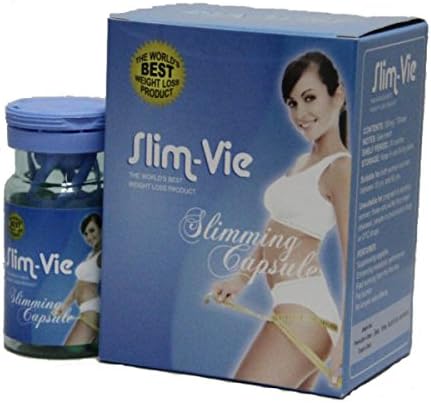 Slim Vie (suppress appetite, speed up the metabolism, &amp; melt away excess body fat, Bitter Orange Extracts, Cassia Seed Extracts, Jobstears Seed, Mulberry Leaf Extracts, Amylum)