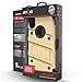ZIZO Bolt Series for iPhone Xs Max case Military Grade Drop Tested with Tempered Glass Screen Protector, Holster, Kickstand Gold Black