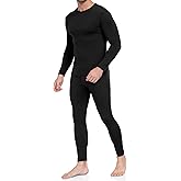 WEERTI Thermal Underwear for Men Long Johns with Fleece Lined Base Layer Men Cold Weather Top Bottom