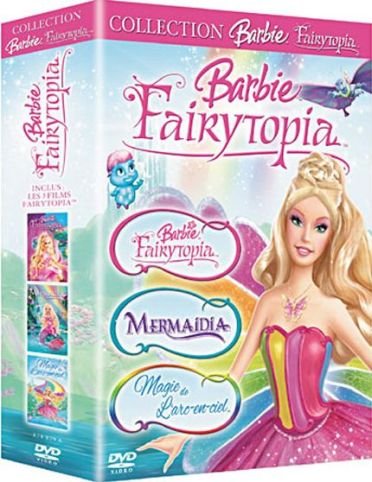 Coffret Barbie Fairytopia - Fairytopia + Mermaidia + Magie De L'arc-En-Ciel