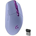 Logitech G305 LIGHTSPEED Wireless Gaming Mouse, Hero 12K Sensor, 12,000 DPI, Lightweight, 6 Programmable Buttons, 250h Batter