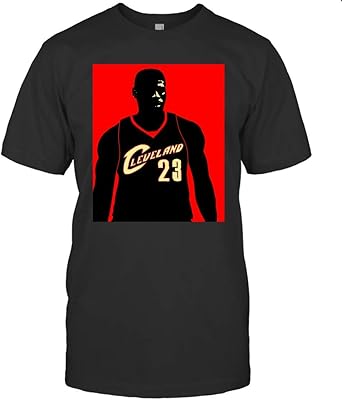 red lebron shirt