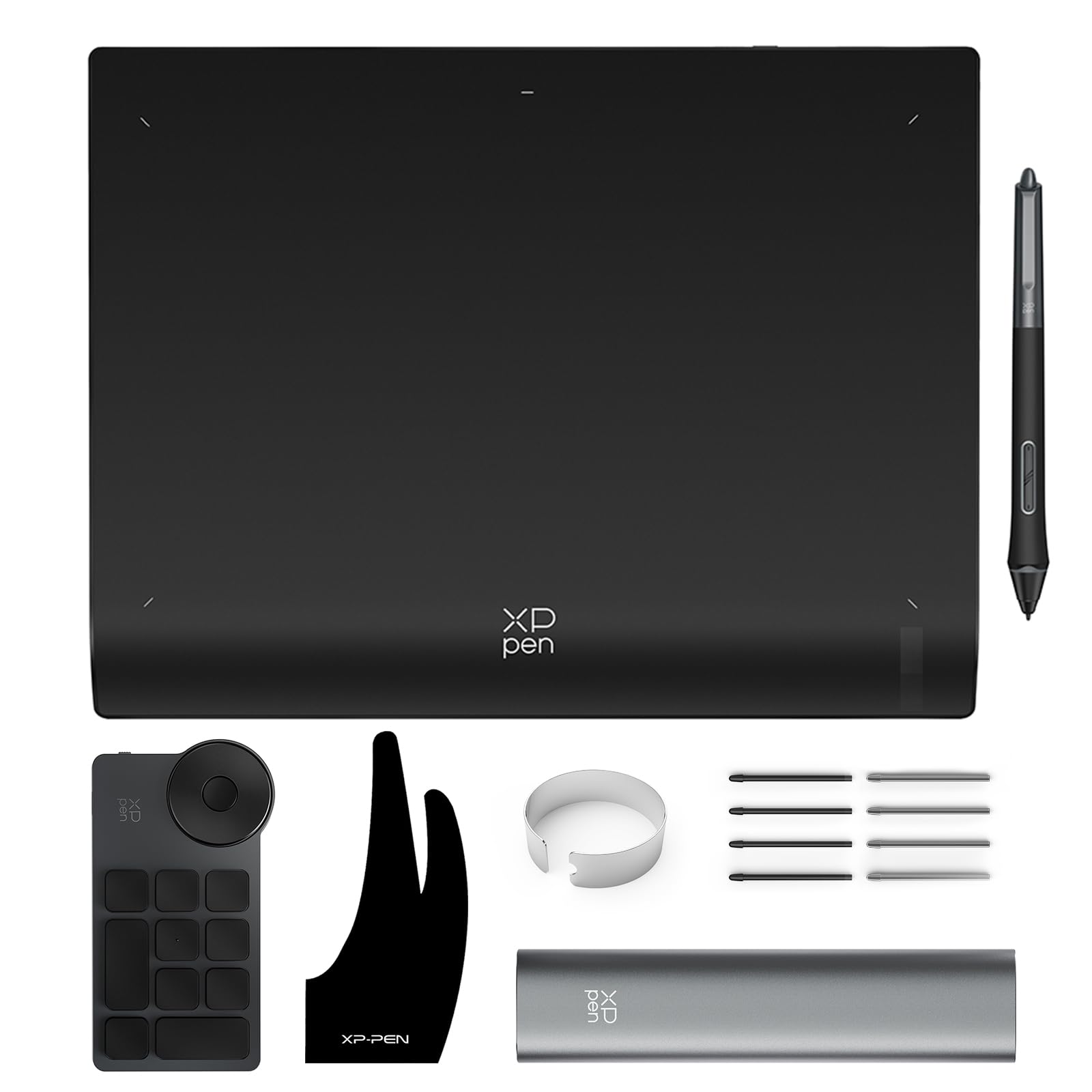 XPPen Deco Pro MW (Gen 2) Wireless Graphics Tablet with 9″x 6″ Working Area, Digital Drawing Tablet with X3 Pro Stylus (16K Pressure), Supports Bluetooth 5.0 Connection, Works with Windows, macOS