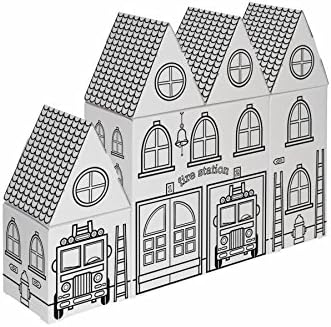 JOYPAC Creative Crafts-City Blocks Fire Station/ Hospital