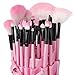 Vander 32pcs Makeup Brushes Set Foundation EyeShadow Powder Makeup Brush Tools + Pouch Bag Case (Pink)
