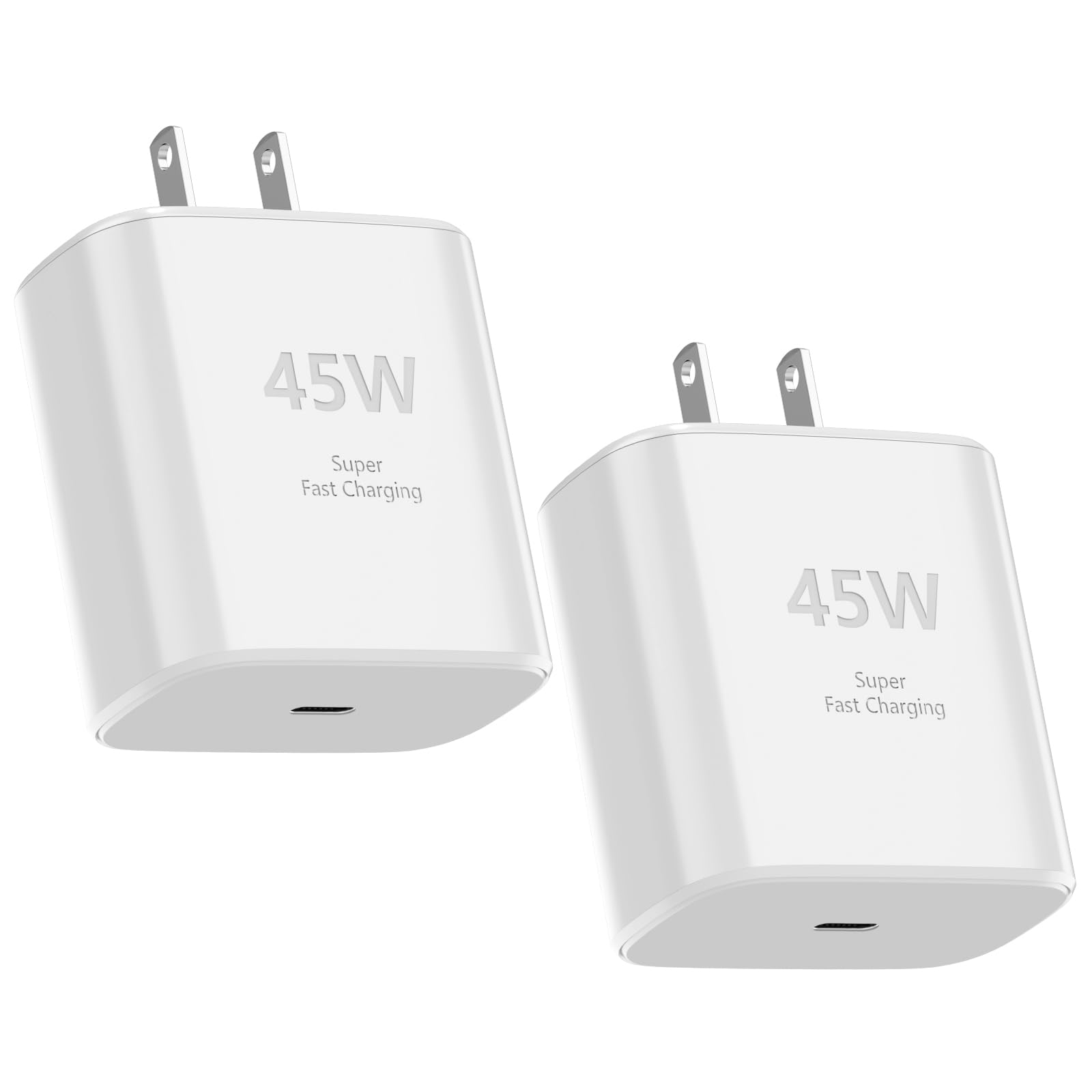 45W USB C iPhone 17 16 Super Fast Charging,iPhone 17 Pro Max Fast Charger Block for iPhone 17/17 Plus/17 Pro Max/16/16 Plus/16 Pro Max/15 Pro Max/iPad Pro