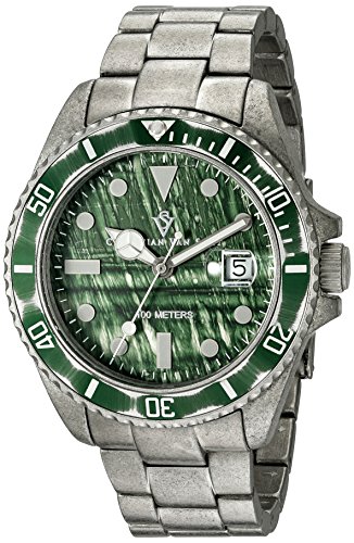 Christian Van Sant Men's 'Montego' Quartz Stainless Steel Casual Watch (Model: CV5102)