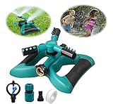 Gesentur Garden Sprinkler, Automatic 360 Rotating