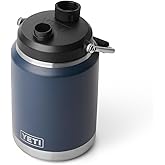 YETI Rambler Half Gallon Jug 2.0, Vacuum Insulated, Leakproof, Stainless Steel with MagCap, Navy