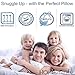 homentality Shredded Memory Foam Bed Pillow for Sleeping Thick Thin Adjustable Cool Pillowcases for Side Back Sleepers - Soft Firm Neck Pain Support - Home Bedding Gift Men Women Sleep, Queen Size