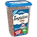 TemTemptations Classic Crunchy and Soft Cat Treats, Savory Salmon Flavor, 16 oz. Tub