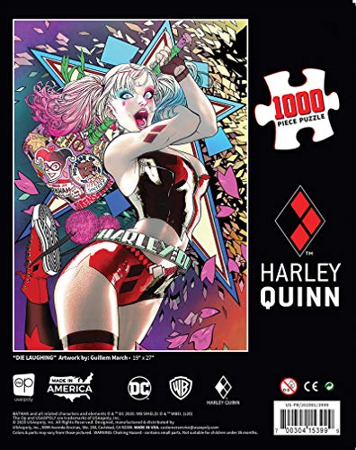 USAopoly USOPZ010533 DC Comics Super Heroes Harley Quinn Die Laughing 1,000 Piece Puzzle – Bild 7