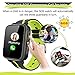 Kids Smartwatch Phone with 1GB Memory Card MP3 Music Player Kids Phone Watches and FM Radio HD Touch Screen 2 Way Phone Calls SOS Voice Pedometer Watch for Kids (Black)
