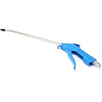 Air Wand Blow Gun Air Nozzle Long Blow Gun with Long Nozzle Stainless Steel High Pressure Resistant Pneumatic Cleaning Tool