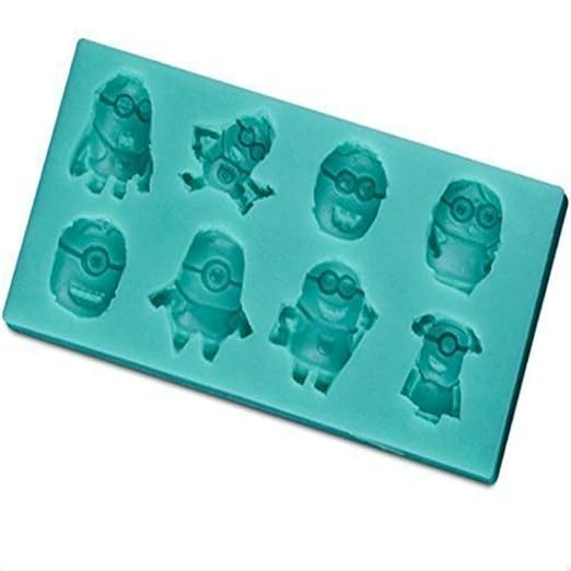 Minions - Molde de silicona para azúcar, decoración de tartas ...