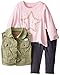 Lee Baby Girls' Star 3 Piece Vest Set