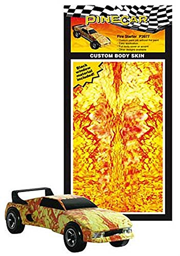 PineCar Fire Starter Custom Body Skin PINP3977