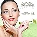 Jade Facial Roller - Face Massager & Anti Aging Treatment | Beauty Therapy for Puffy Eyes, Skin Care, Lymphatic Drainage | Reduce Wrinkles, Bags | Natural Slimming, Toning Tool | 100% Real & Authentic