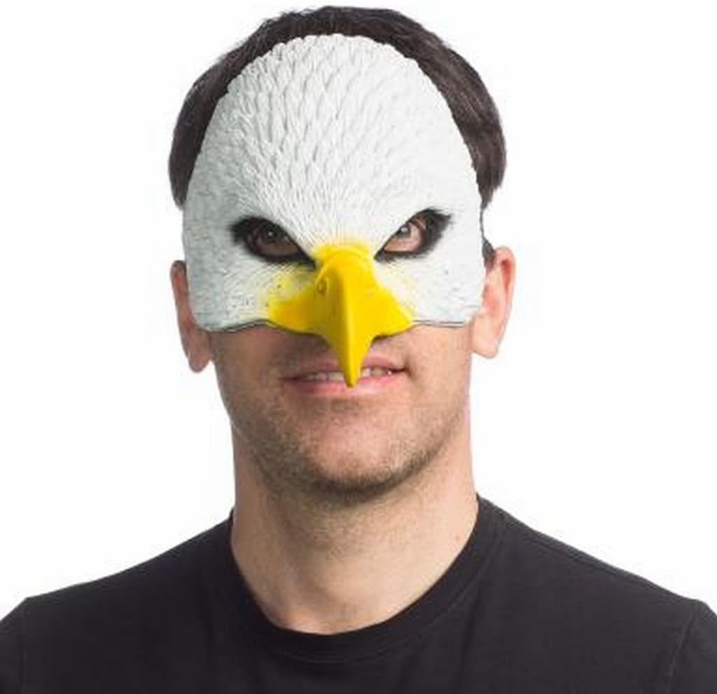 Super Soft Form Fitting Latex Eagle Mask