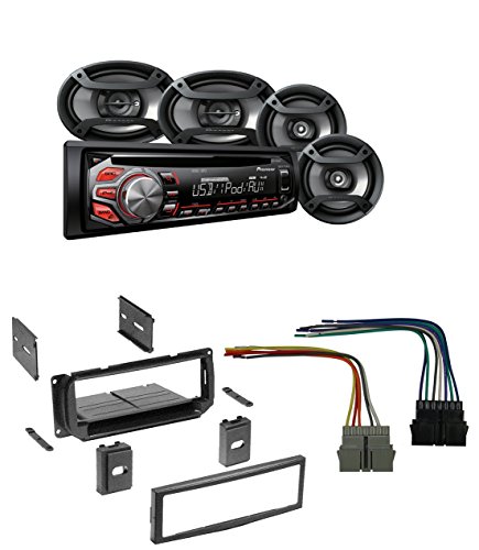 Complete Car Stereo Installation Kit With Wiring Harness & Dash Trim Bezel