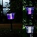 Solar-Powered Outdoor Insect Killer solar Bug Zapper Mosquito Killer- Hang or Stick in the Ground - Dual Modes - Bug Zapper & Garden Light Function