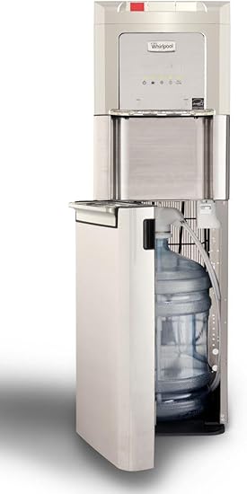 whirlpool all stainless steel and nickel self cleaning bottom loading water cooler
