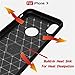 iPhone X Case | Apple iPhone 10 Case | Includes 9H Tempered Glass Screen Protector | For Men / Women | Slim and Flexible Non Slip TPU Matte Surface for Great Grip | Anti Scratch & Fingerprint (Black)