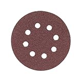 Bosch SR5R125 50-Piece 120 Grit 5 In. 8 Hole Hook-And-Loop Sanding Discs