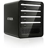 ICY DOCK ICYCube MB561U3S-4SB R1 Quad Bay 2.5"/3.5" SATA HDD/SSD USB 3.0/eSATA (PM) External JBOD Enclosure - Black