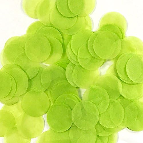 RUNYUU Paper Confetti 1 Inch Round Tissue Paper Table Confetti Dots for Wedding Party Decorations Pack of 20 Gram