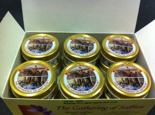 The Gathering of Saffron Pure Spanish Saffron, 0.44 Ounce by The Gathering of Saffron