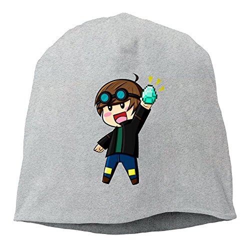 Youtube Diamond Dantdm Knitted Beanies Caps Man And Women Soft Stretch Skull Hedging Hats