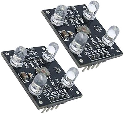TECNOIOT 2pcs TCS230 TCS3200 RGB Color Recognition Sensor Detector Module