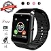 Beaulyn Bluetooth Smart Watch,Touch Screen Sport Wrist Watch Phone for Android Pedometer Smartwatch Compatible Samsung Men Women ...