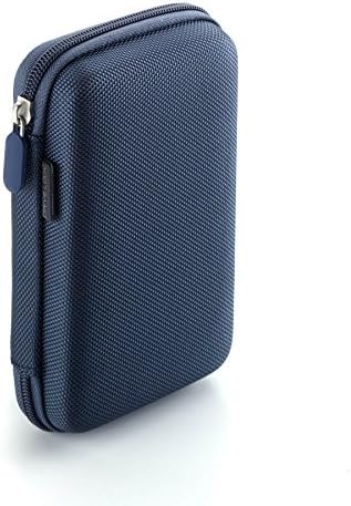 Drive Logic™ Portable EVA Hard Carrying Travel Case Pouch for 5-Inch GPS (Blue)