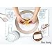 Bake Buddy Silicone Pastry Mat Baking Set, Jumbo XL Size Dough Rolling Mat, Fondant/Pie Crust Mat With Measurements, Bonus Wooden Rolling Pin Included With This 30” x 20” XL Silicone Baking Mat