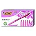 BIC Brite Liner Highlighters, Chisel Tip, 12-Count Pack of Pink Highlighters, Ideal Highlighter Set for Organizing and Coloring