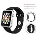 Band for  Watch 38mm, Sivir Soft Silicone Sport Strap Replacement Bracelet Wristband for Watch Series 2, Series 1, Sport, Edition, S/M(8 Pack)