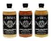 McClary Bros- Pineapple & Fennel Seed, Michigan Apple Pie, Lemon & Ginger Drinking Vinegars- 3 Bottle Craft Mixer Collection