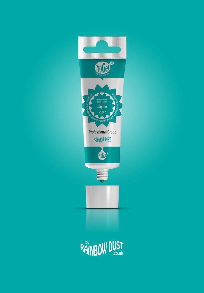 ProGel Concentrated Paste Food Colouring - Aqua