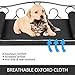 LOVSHARE Metal Frame Pet Bed 26.7X17.5X15.7 Inches Metal Dog Bed Animal Lounge Detachable Bed Oxford Cloth Cushion for Dogs Pet Bed Metal Frame Dog Sofa Furniture for Dogs Bottom Hanging Designthumb 3