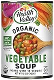 Health Valley Organic Soup, 14 Garden Vegetable, 15 Ounce (Pack of 12)