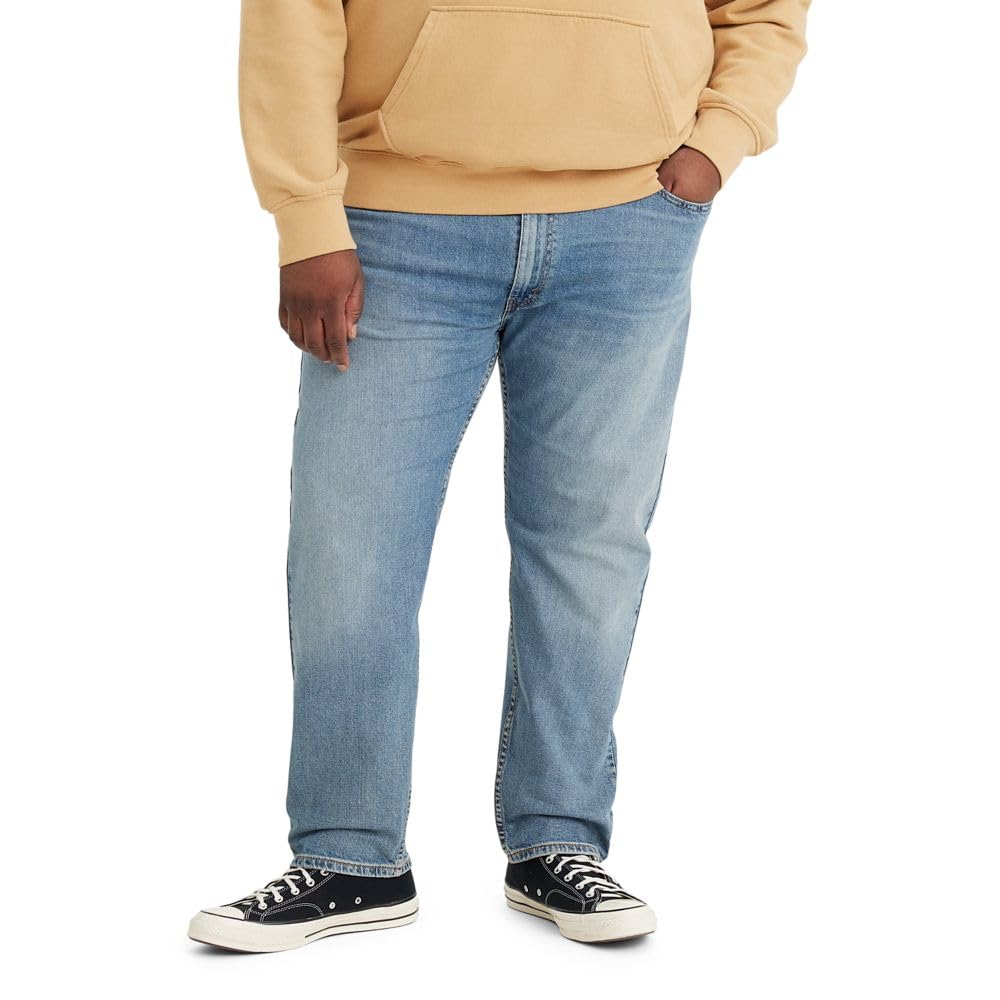 Levi's Men's 502 Taper Fit Jeans (Also Available in Big & Tall), (New) Into The Thick of It, 52Wx34L Image Levi's Men's 502 Taper Fit Jeans (Also Available in Big & Tall), (New) Into The Thick of It, 52Wx34L Image