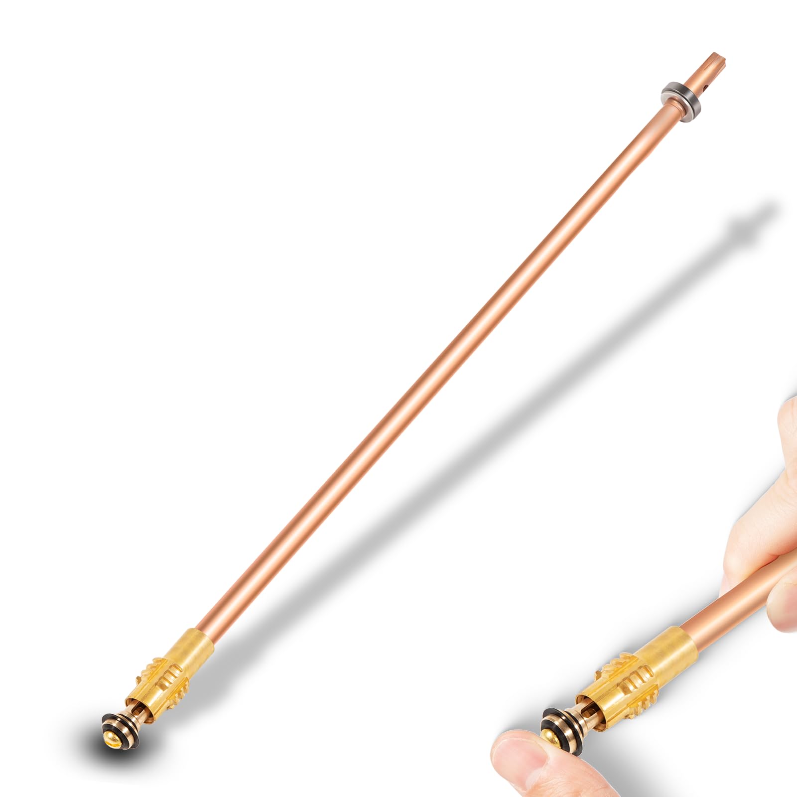 Photo 1 of 123-0095 Stem Assembly Fit for Prier 500 Series Mansfield Style Full-turn Hydrants, 16-inch Overall Length, Prevent Leakgae